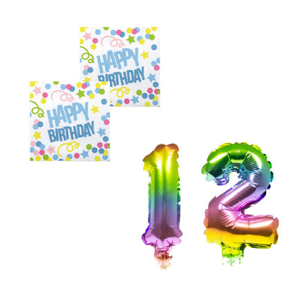 12 jaar tafeldeco