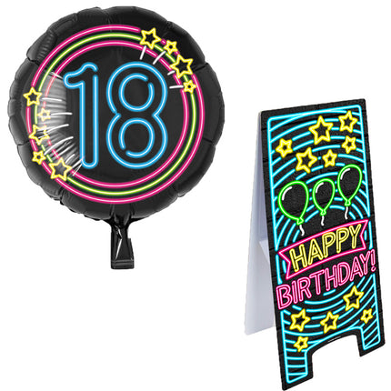 18 jaar neon