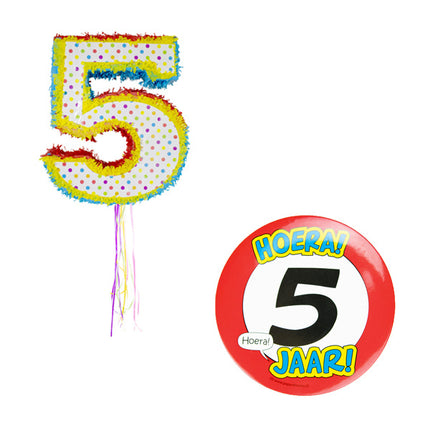 5 jaar verjaardag