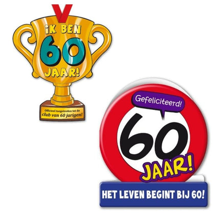 60 jaar kaart