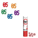 65 jaar confetti