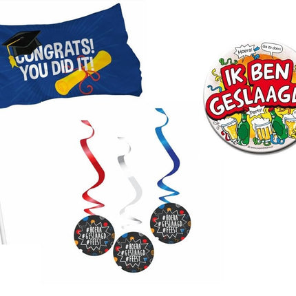 alle producten geslaagd