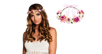 Collection image for: Bloemen haarband