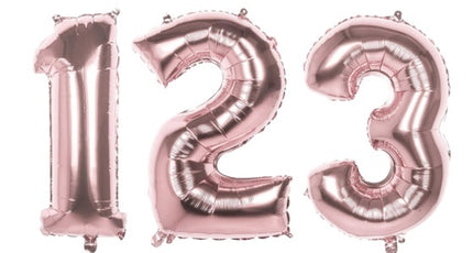 Cijfer ballon Rse goud categorieën