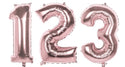 Cijfer ballon Rse goud categorieën