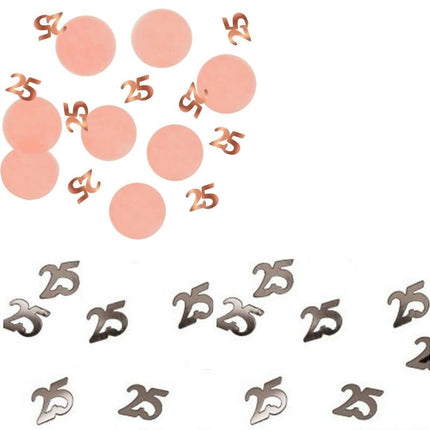 confetti 25 jaar