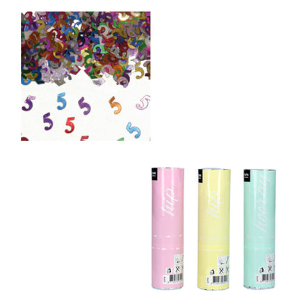 confetti 5 jaar