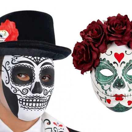 Day Of The Dead Masker (1)