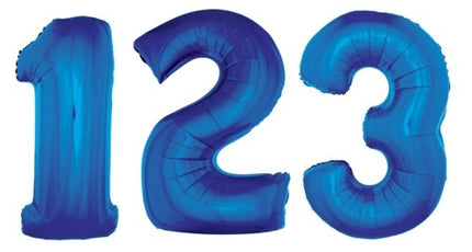 Design Cijferballon Blauw Categorieën