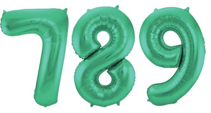 Design Cijferballon Groen Categorieën