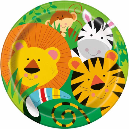 dieren-borden-jungle-23cm-8-stuks