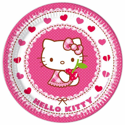 hello-kitty-borden-23cm-8-stuks