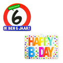 huldebord 6 jaar