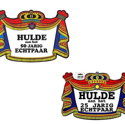 huldeschilden bruiloft