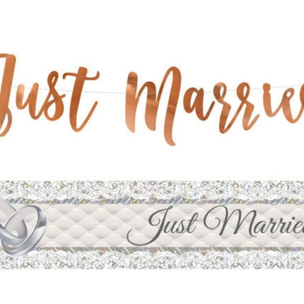JUST MARRIED VERSIERING