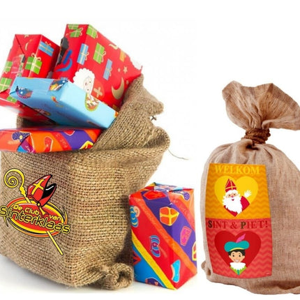 jute zakken sinterklaas