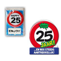 kaart 25 jaar