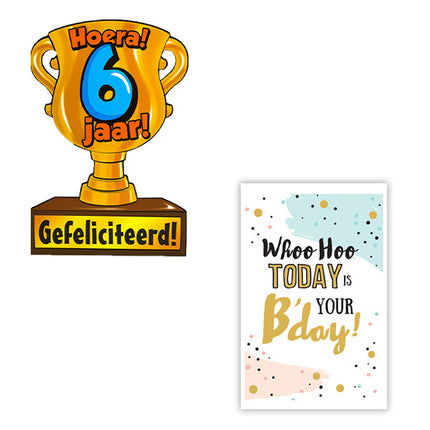 kaart 6 jaar
