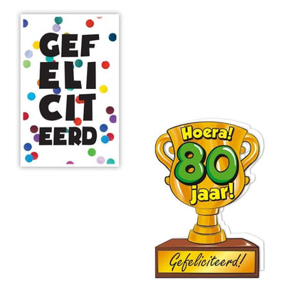 kaart 80 jaar