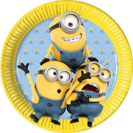 minions-borden-23cm-8-stuks