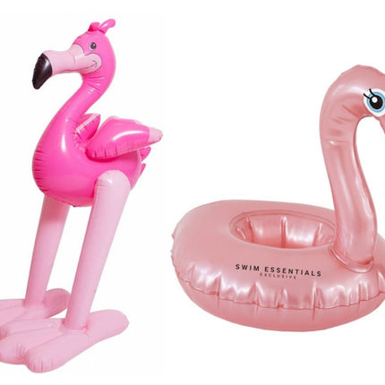 opblaasbare flamingo