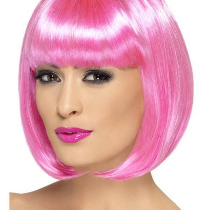 partyrama-pruik-roze-kort