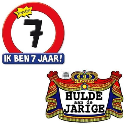 schild 7 jaar