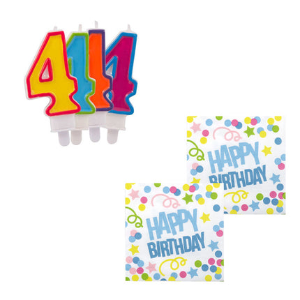 tafeldeco 4 jaar