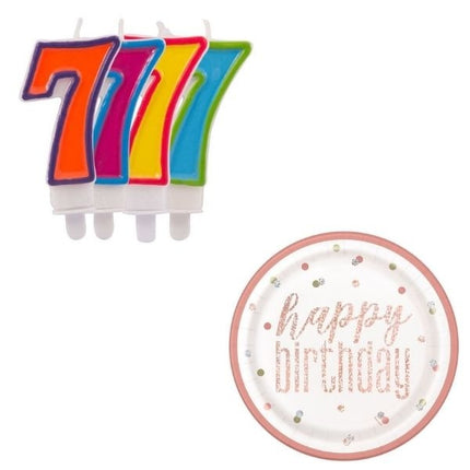 tafeldecoratie 7 jaar