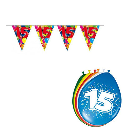 verjaardag 15 jaar