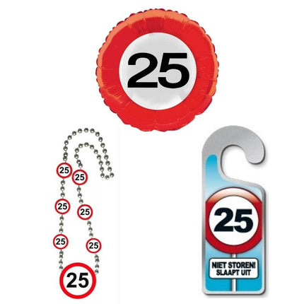 verjaardag 25 jaar