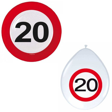 verkeersbord 20