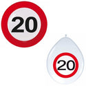 verkeersbord 20