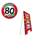 verkeersbord 80 jaar