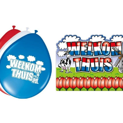 welkom thuis versiering