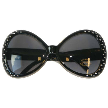 zwarte-bril-met-diamantframe