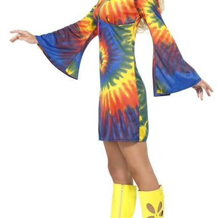 Feestbazaar 1960's Tie Dye kostuum vrouw