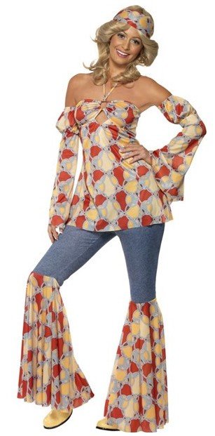 Feestbazaar 1970s vintage hippiepak