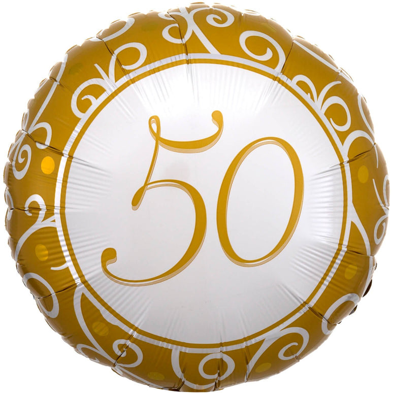 Feestbazaar 50 jaar jubileum ballon