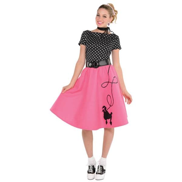 Feestbazaar 50's jurk met poedel