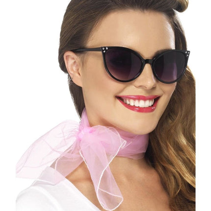 Feestbazaar 50's Neksjaaltje roze