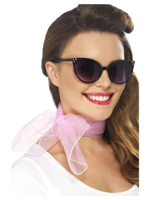 Feestbazaar 50's Neksjaaltje roze