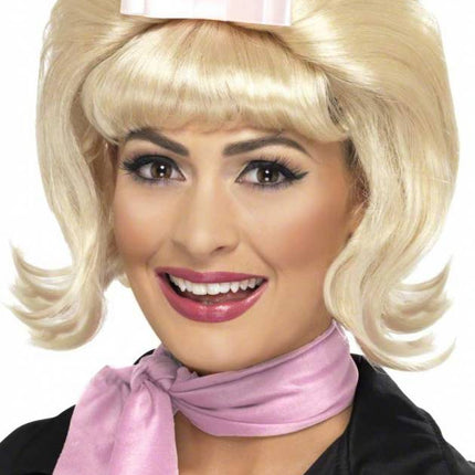 Feestbazaar 50's pruik blond Antje