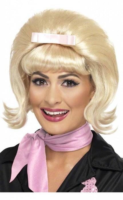 Feestbazaar 50's pruik blond Antje