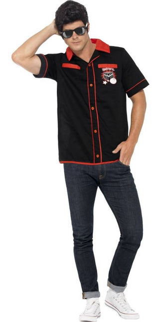 Feestbazaar 50's Rockability Bowling shirt