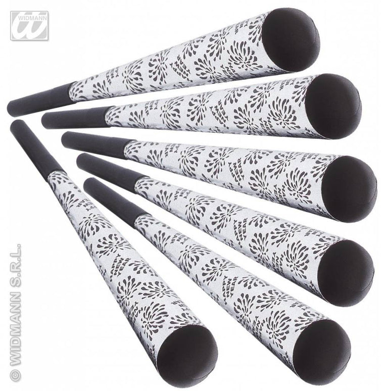 Feestbazaar 6 Happy New Year toeters 25cm