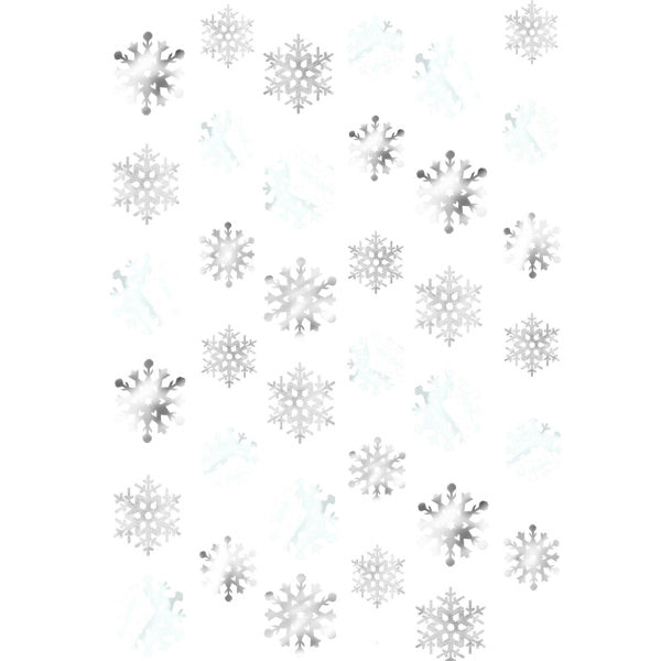 Feestbazaar 6 Stringen Decoratie Sneeuwvlokken