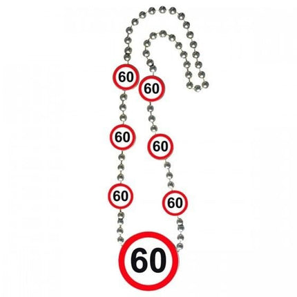 Feestbazaar 60 jaar Verkeersbord Ketting