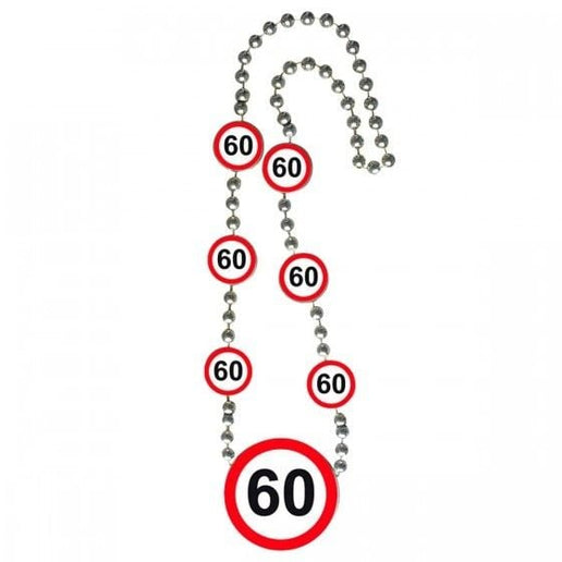 Feestbazaar 60 jaar Verkeersbord Ketting