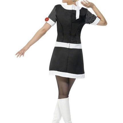 Feestbazaar 60's kostuum vrouw